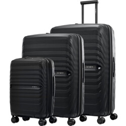 Samsonite Octolite Neo Hardside Suitcase Set of 3 Black 53627, 53629, 53630 with FREE Digital Luggage Scale 12775