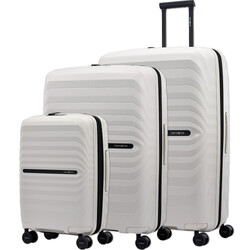 Samsonite Octolite Neo Hardside Suitcase Set of 3 Off White 53627, 53629, 53630 with FREE Digital Luggage Scale 12775