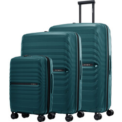 Samsonite Octolite Neo Hardside Suitcase Set of 3 Emerald Green 53627, 53629, 53630 with FREE Digital Luggage Scale 12775