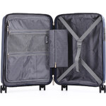 Qantas New York Small/Cabin 55cm Hardside Suitcase Navy QF27S - 5