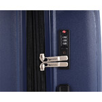 Qantas New York Small/Cabin 55cm Hardside Suitcase Navy QF27S - 6