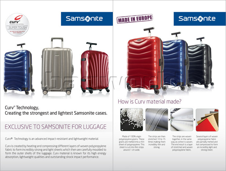 samsonite european made luggage