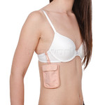 Pacsafe Coversafe S25 Secret Bra Pouch Black 10121 - 2