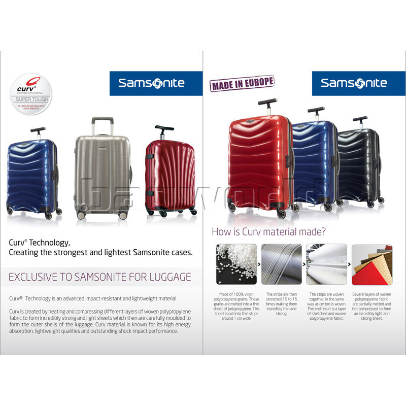 Samsonite hand store carry size