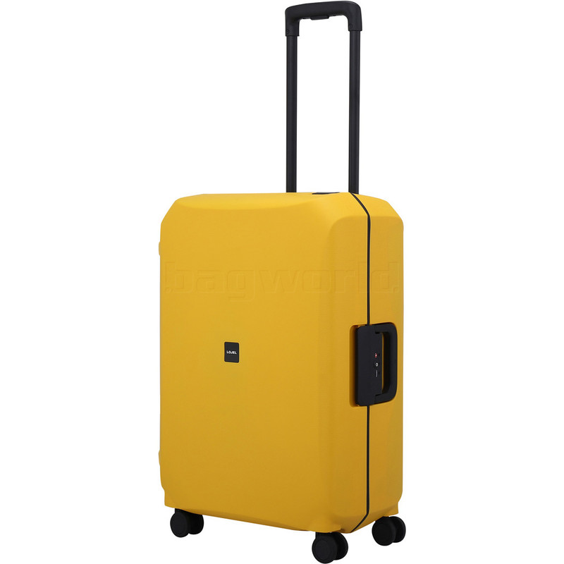 yellow medium suitcase