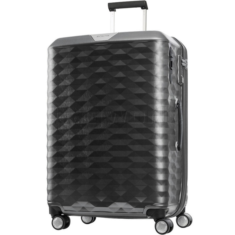 grey samsonite suitcase