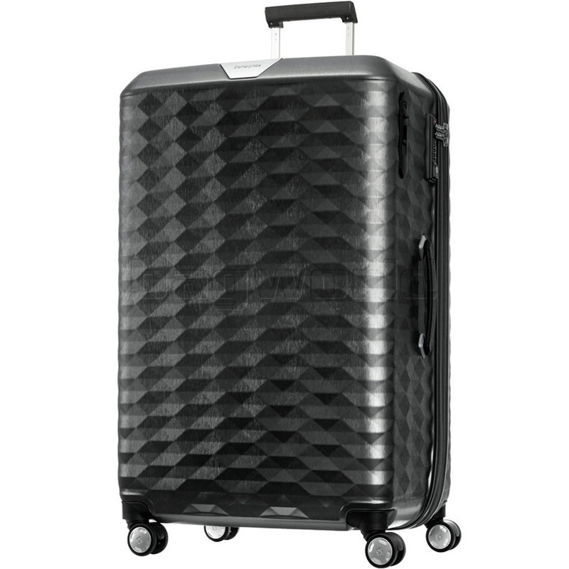 large grey suitcase