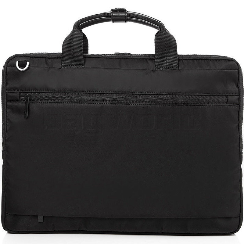 samsonite luggage leather slim briefcase