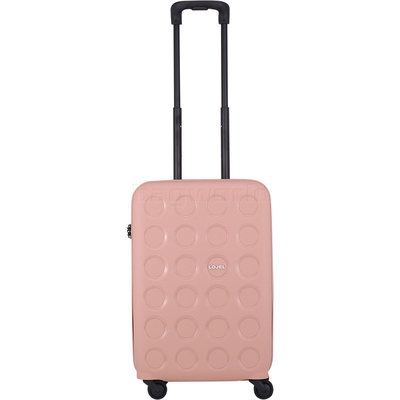 small pink suitcase