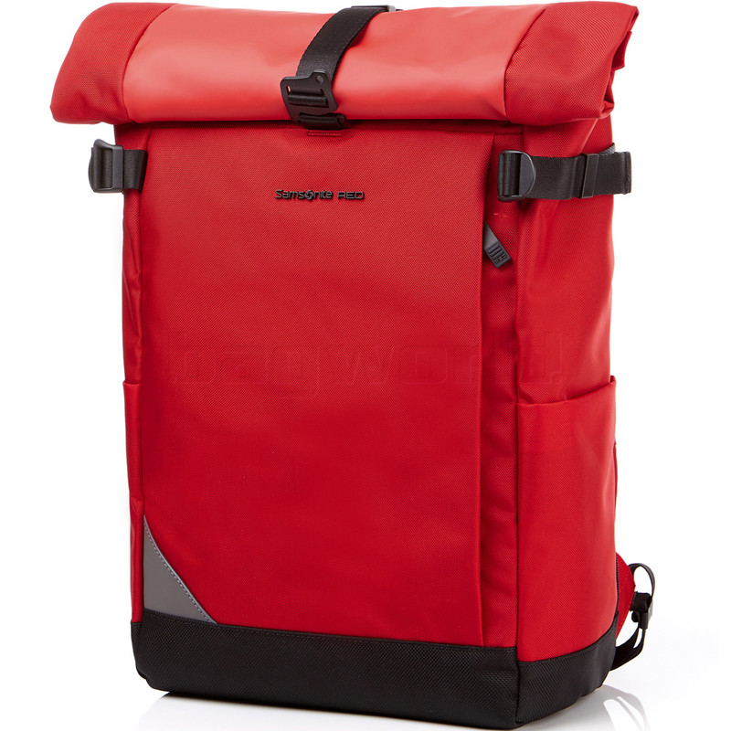 samsonite red laptop backpack