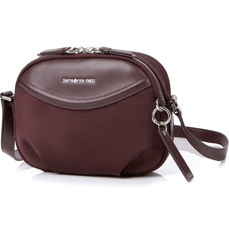 samsonite red crossbody bag