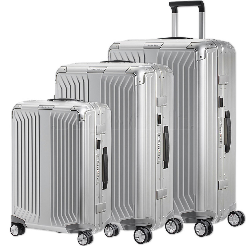 Samsonite aluminum store carry on