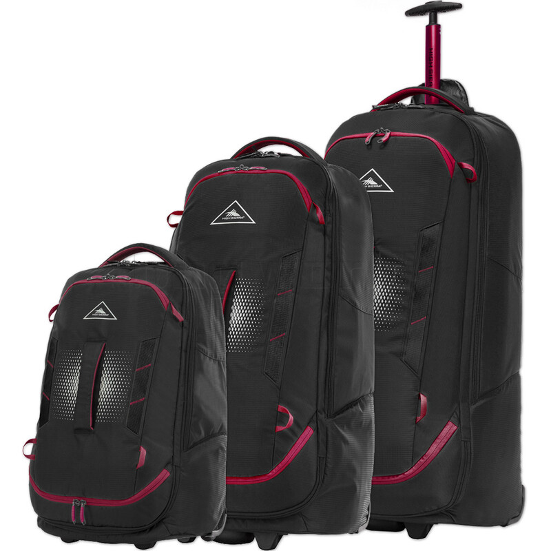 Bagworld Australia Shop Viewing High Sierra Composite V4 Backpack Wheel Duffel Set of 3 Black 36023 36024 36025 with FREE Digital Luggage Scale 12775