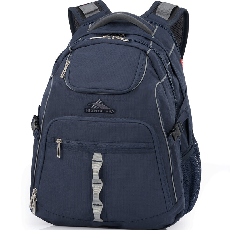 Bagworld Australia Shop Viewing High Sierra Access 3.0 Eco RFID Blocking 16 Laptop Tablet Backpack Marine Blue 45729