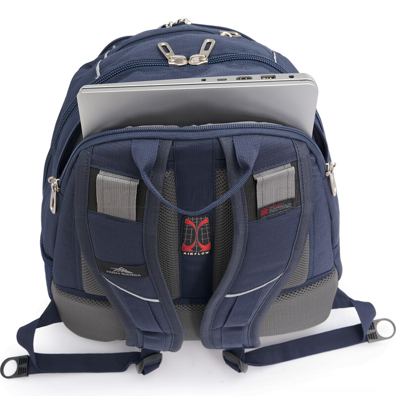 Bagworld Australia Shop Viewing High Sierra Academy 3.0 Eco 15.6 Laptop Tablet Backpack Marine Blue 46107