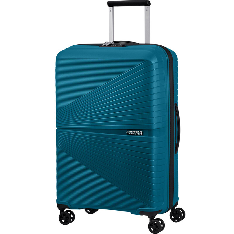 Bagworld Australia Shop Viewing American Tourister Airconic Medium 67cm Hardside Suitcase Deep Ocean 28187