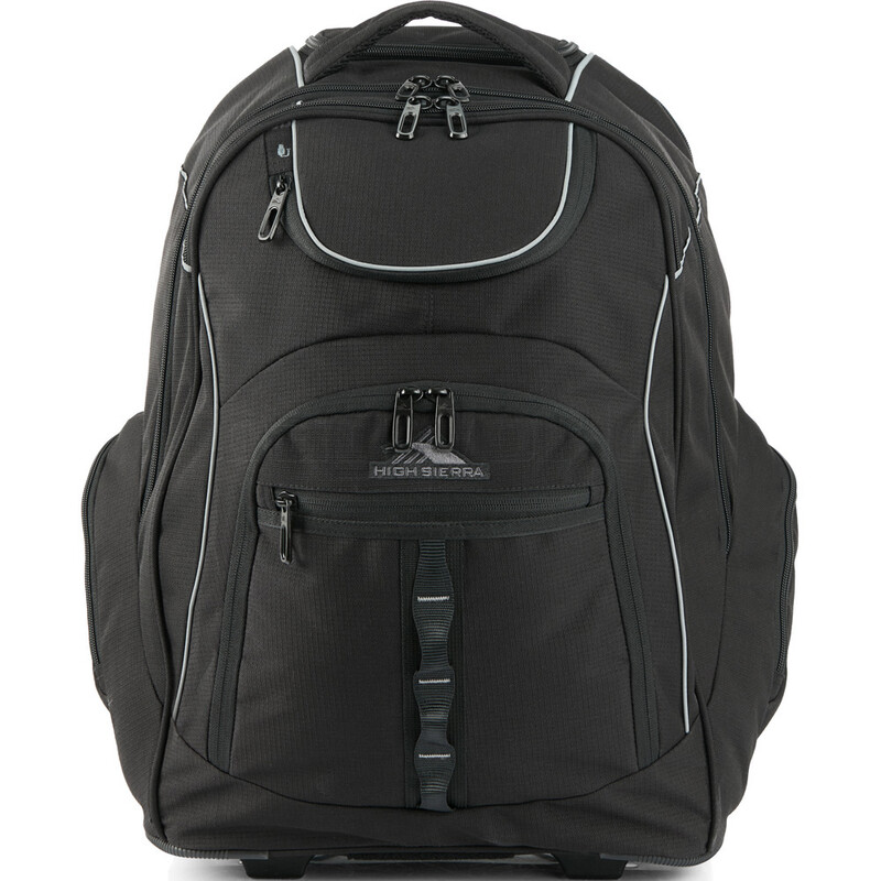 Bagworld Australia Shop Viewing High Sierra Access Eco Pro 16 Laptop Wheel Backpack Black 47721