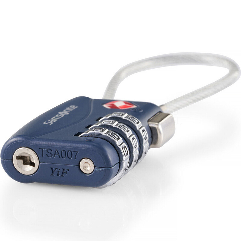 3 dial tsa lock & cable online