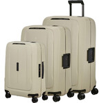 Samsonite Essens Hardside Suitcase Set of 3 Warm Neutral 46909, 46911, 46912 with FREE Memory Foam Pillow 21244