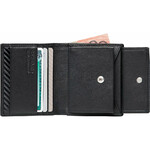 Samsonite RFID DLX Leather Slimline Wallet Black 91520 - 6