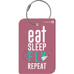 Retreev Smart Tag Eat Sleep Fly Repeat SMART - 1