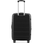 Qantas Noosa Medium 65cm Hardside Suitcase Black QF23M - 2