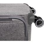 Qantas Adelaide Medium 69cm Softside Suitcase Grey F400M - 7