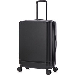 Qantas Rome Medium 66cm Hardside Suitcase Black QF25M