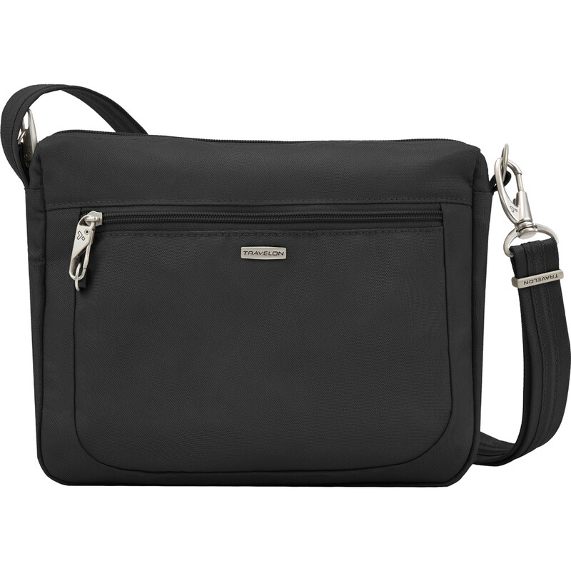 Bagworld Australia Shop Viewing Travelon Classic Anti Theft Small East West Crossbody Bag Black 43115