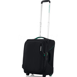 American Tourister Applite 5 Small/Cabin 50cm Softside Suitcase Black 53196