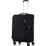 American Tourister Applite 5 Medium 72cm Softside Suitcase Black 53198