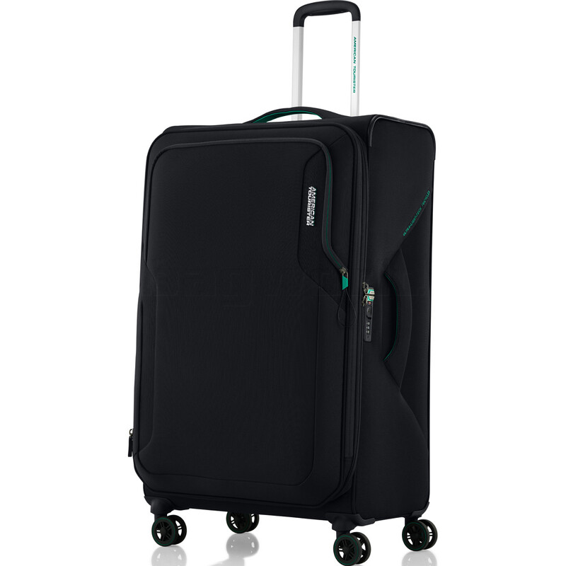 Bagworld Australia Shop Viewing American Tourister Applite 5 Large 82cm Softside Suitcase Black 53199