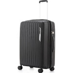 Qantas New York Medium 66cm Hardside Suitcase Black QF27M