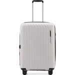 Qantas New York Medium 66cm Hardside Suitcase White QF27M  - 1