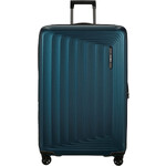 Samsonite Nuon Extra Large 81cm Hardcase Suitcase Matt Petrol Blue 34403 - 1