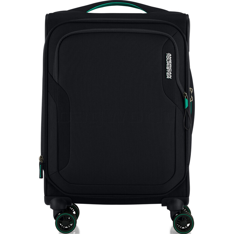 Bagworld Australia Shop Viewing American Tourister Applite 5 Small Cabin 55cm Softside Suitcase Black 53197