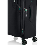 American Tourister Applite 5 Large 82cm Softside Suitcase Black 53199 - 7