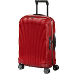 Samsonite C-Lite Small/Cabin 55cm Expandable Hardside Suitcase Chilli Red 34679