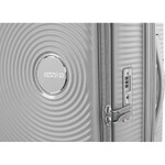 American Tourister Curio Book Opening Large 75cm Hardside Suitcase Cool Grey 53570 - 8