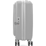 American Tourister Curio Book Opening Small/Cabin 55cm Hardside Suitcase Cool Grey 53568 - 3