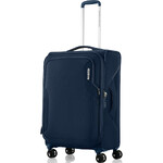 American Tourister Applite 5 Medium 72cm Softside Suitcase Navy 53198