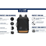 Pacsafe Go Anti-Theft Carryon 34L Backpack Jet Black 35155 - 8