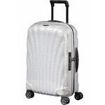 Samsonite C-Lite Small/Cabin 55cm Expandable Hardside Suitcase Off White 34679