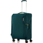 American Tourister Applite 5 Medium 72cm Softside Suitcase Varsity Green 53198