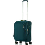 American Tourister Applite 5 Small/Cabin 55cm Softside Suitcase Varsity Green 53197