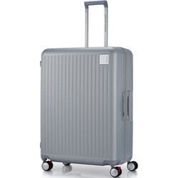 American Tourister Lockation Large 75cm Hardside Suitcase Light Silver 51632