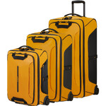 Samsonite Ecodiver Wheel Duffel Set of 3 Yellow 40880, 40883, 40884 with FREE Digital Luggage Scale 12775