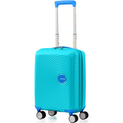 American Tourister Little Curio Small/Cabin 47cm Hardside Suitcase Teal 51403