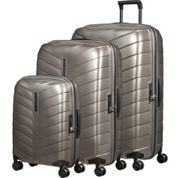 Samsonite Attrix Hardside Suitcase Set of 3 Dune 46116, 46119, 46120 with FREE Digital Luggage Scale 12775