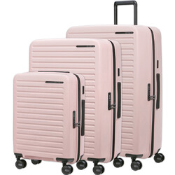 Samsonite Restackd Hardside Suitcase Set of 3 Rose 50702, 50705, 50706 with FREE Digital Luggage Scale 12775